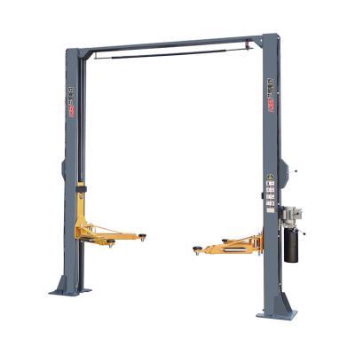 China 4.5T or 10000LBs 6 folds alone for factory hydraulic lift car post 2 e-air version optional 3650/2850*550*750/900mm of quality assurance product for sale