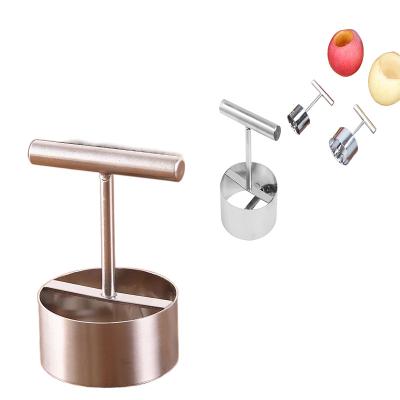 China 2022 New Stainless Steel Tools Fruit Pear Core Extractor Viable Apple Core Extractor Kitchen Accessories for sale