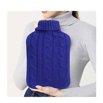 China Simple and modern rubber hot water bag, hot water bottle, hot water bag, can be used to heat the neck and shoulders, back, hands, legs, waist. for sale