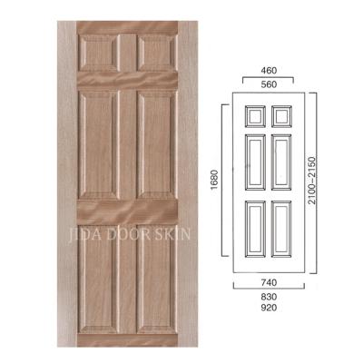 China Swing Door Skin Manufacturers Electroplate MDF Door Skins For Interior Doors Electroplate Doorskin for sale