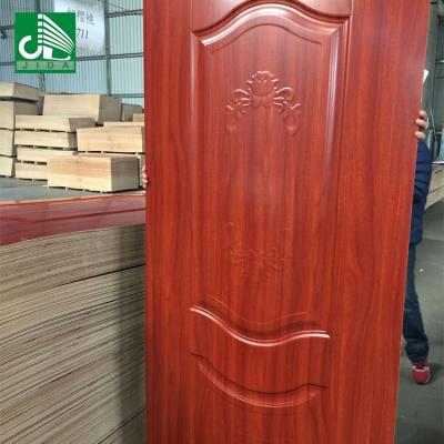 China Swing HDF MDF / Molded Door Skin Melamine Doorskin for sale