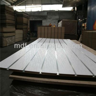 China 2020 good quality mdf board price v groove board moisture proof hardboard for sale