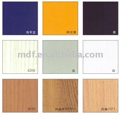 China Moisture proof melamine MDF-3mm for sale