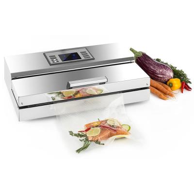 China Yeasincere commercial wholesale price, stainless steel smart vacuum sealer, LED digital display, semi-commercial vacuum sealer for sale for sale