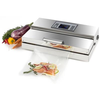 China Stable Performance Semi-automatic Vacuum Sealer with Dry Moist Mode for Vacuum Food Storage Machine Sous Vide Assistant for sale