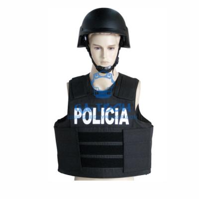 China ballistic police vest bullet resistant vest police body armor for sale