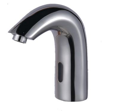 China Hot Sense Faucets and Cold Automatic Infrared Water Faucet Touch Sensor Bathroom Induction Electric Mixer Tap Touch Saving Faucet for sale