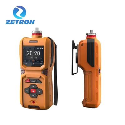 China Tipo analizador de la bomba de MS600-VOC de gas profesional del VOC de gas del detector multifuncional de la alarma en venta