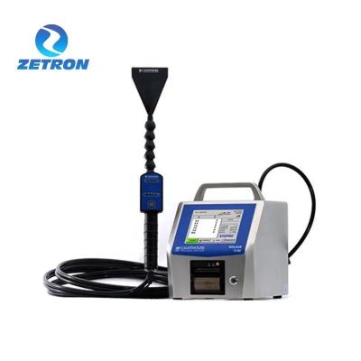 중국 Zetron SOLAIR-1100 Dust Cleanroom Particle Counter Lighthouse Large Screen High Sensitivity 판매용