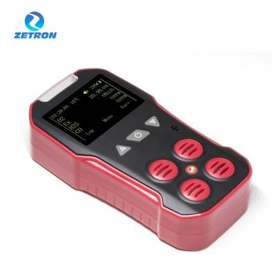 Chine CD4 Zetron Diffusion Type Portable Multi Gas Detector CH4 H2S CO O2 For Mining Use à vendre