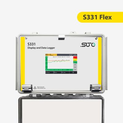 China SUTO S331 versión flexible registrador de datos y pantalla con mayor fuente de alimentación de sensores y mayor espacio de cableado interno en venta