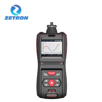 中国 Zetron Ip66の1つのLPGのガスの漏出探知器に付き屋外のエア・クオリティのモニターのポータブル5つ 販売のため