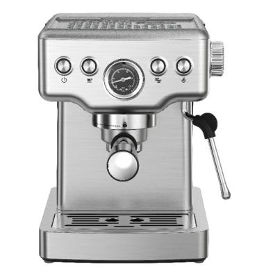 China Hotel 1.8 Liter Electric Espresso Machine With Pressure Meter for sale