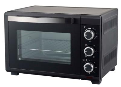 중국 Black 19 Litre 1280W Electric Induction Oven Home Electric Oven 판매용