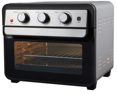 China Convección portátil Oven Heatproof With Glass Window de la sartén del aire 22litre en venta