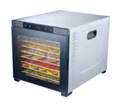 China 240V 10 Tray Stainless Steel Dehydrator, 900W Apple Chips Dehydrator Te koop