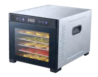 Κίνα Dehydrator φρούτων εγχώριων ασημένιο 120V 1000W τροφίμων με το δίσκο πέντε προς πώληση