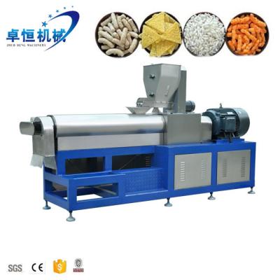 China Automatic Factory Food Pop Rice Mini Small Puffed Corn Stick Processing Making Extruder Machine for sale