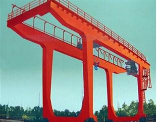 China Warehouse Shipbuilding Gantry Crane , 10 - 50t U Type Double Girder Gantry Crane for sale