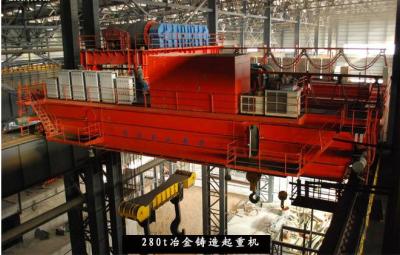 Chine Pont roulant résistant de la fonderie 280-320t d'atelier d'équipement de manutention industriel à vendre