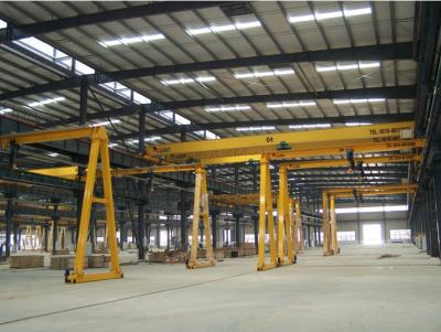 China MH Type 5 Ton Electric Hoist Gantry Crane , Overhead Hoist Crane High Working Performance for sale