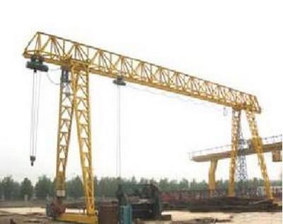 China Remote Control / Pendant Control 3 Ton Electric Hoist Single Truss Gantry Crane for sale