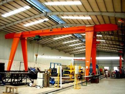 China Outdoor 20 Ton Double Girder Overhead Gantry Crane For Open Warehouse for sale