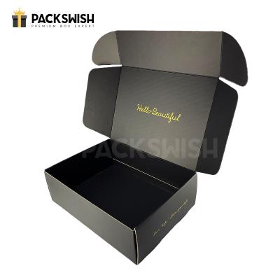 China Handmade Marble Printing Packaging Black Purple Customized Private Label Shipping Boxes Custom Logo for sale