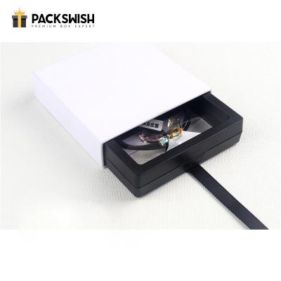 China Wholesale Luxury Jewelry Box Handmade Logo Printed Paper Gift Packaging Custom Boxes Slide Drawer Box for sale