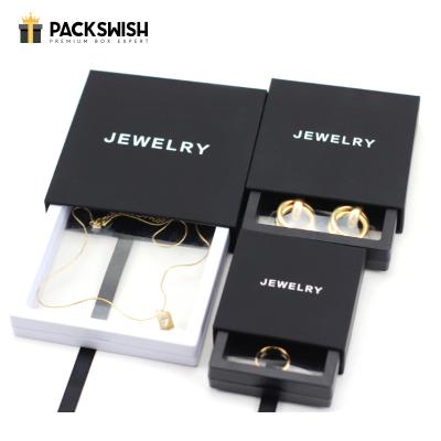 China Wholesale handmade custom jewelry storage pe film box hanger box jewelry package for sale