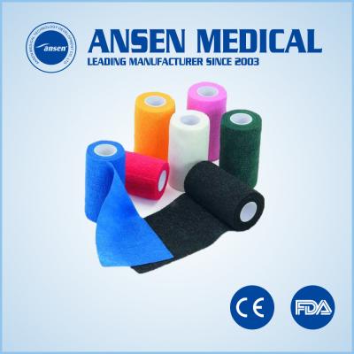 China Medical Dressing Elastic Bandage Cohesive Vet Wrap Tape à venda