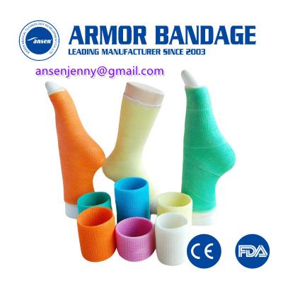 China Orthopeadic casting tape fiberglass CE FDA Approved Medical Bandage à venda