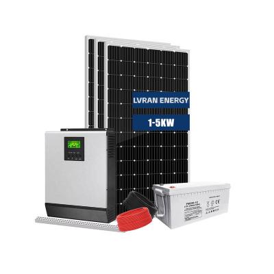 China Home Smart Hybrid Photovoltaic Home Off Grid Systems 5kwh 10kwh 15kwh 20kwh 25kwh 30kwh Home Solar System Solar Power Kit for sale