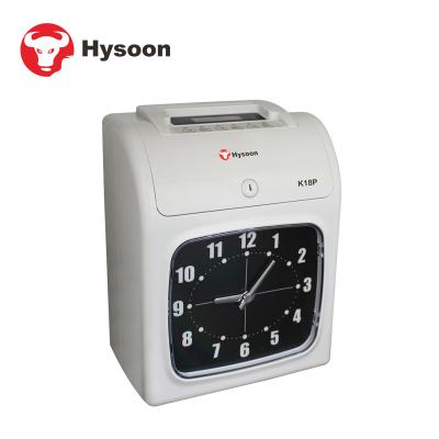 China Time Recorder Clock Type Punched Card Time Recorder For Office Use for sale