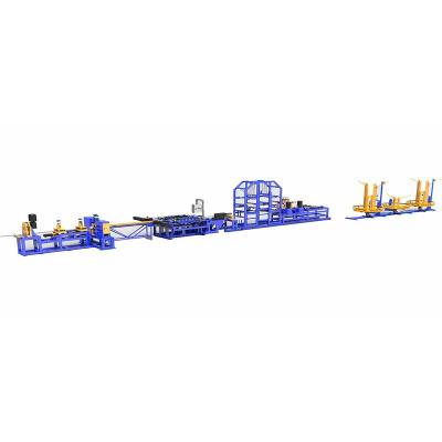 China Beam Truss Production YZ Advanced Flat Steel Roof Truss Roll Forming Making Machine Production Line for sale