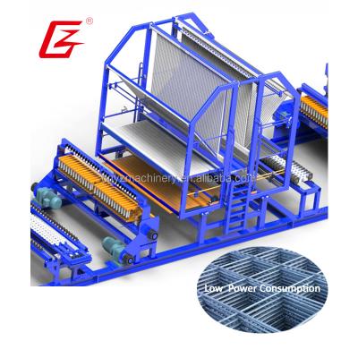 China Wire Mesh YZ Advanced New Technology Concrete Reinforced Welded Wire Mesh Machine For Building And Road for sale