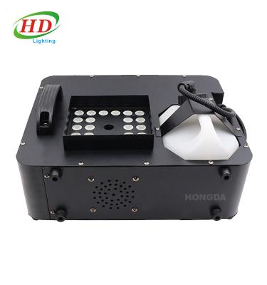 China Professional Stage Effect 1500W LED 24 Pcs RGB Fog Smoke Machine For Music Show Party 2.5L for sale