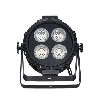 China 4 x 50w white_white COB Par Audience Waterproof Warm Outdoor Building Light for sale