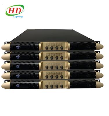 China STAGE Performance 4 * 1500W Professional DJ Power Amplifier for sale