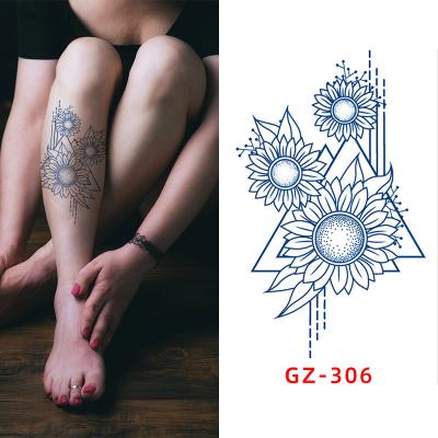 China Juice Tattoo Stick Waterproof Semi-Permanent Herbal Temporary Small During Unreflective Hand Tattoo Sticker for sale