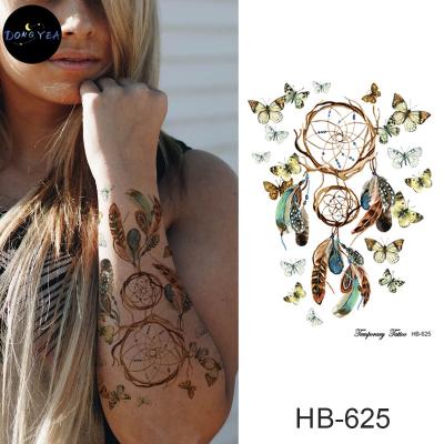 China DONGYEA Arm Catcher Temporary Dreamy Tattoo Stickers Creative Half Tattoo Stickers European American and Animal Waterproof DONGYEA Arm Tattoo Stickers for sale