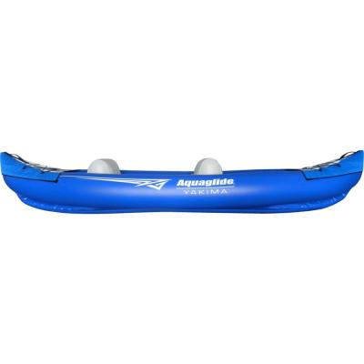 China Drop Stitch Material Color Custom 2 Person Inflatable Kayak With Cover Manufacturer Water Sport River for sale