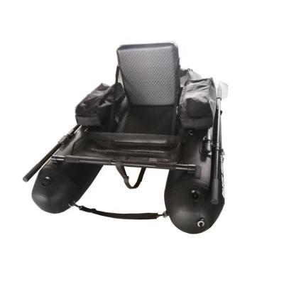 China PVC Foldable Rigid Belly Inflatable Fishing Boat for sale