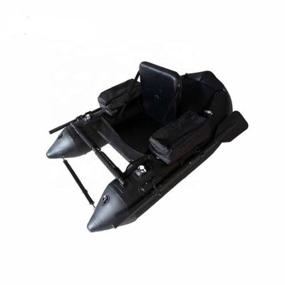 China PVC Inflatable Fishing Boat Belly Boat With Electric Motor for sale