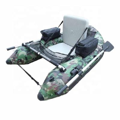 China Military PVC One Person Belly Inflatable Fishing Boat for sale