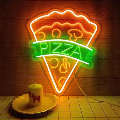 China Hotel Drop Shipping Most Popular Pizza Led Neon Letters Custom Neon Sign Sign For Hotel Advertising for sale