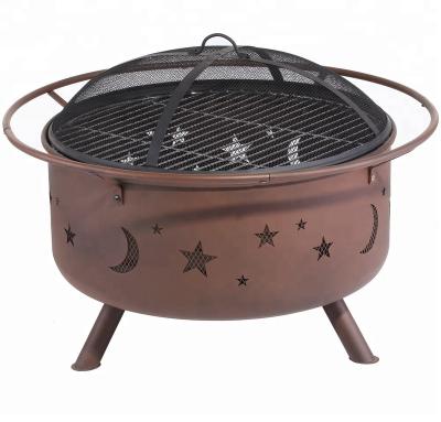 China Stocked outdoor cauldron fire pit for sale