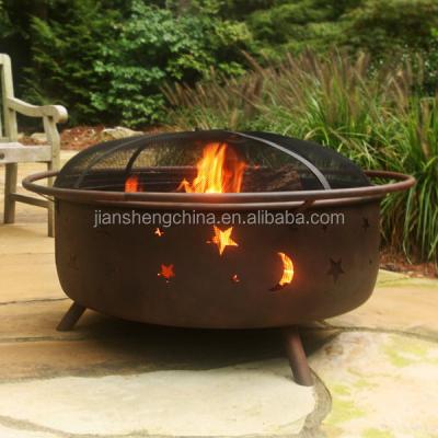 China Stored Extra Large Cauldron Fire Wood Pit Fire Burning Pit for sale