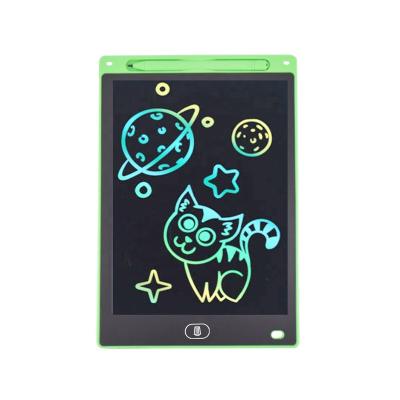 China Eye Protection Logo Customized Notepad 8.5 Inch 10 Inch 12 Inch Digital Drawing Board Erasable LCD Writing Tablet With Clear Sticky Notes for sale