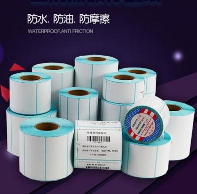 China 1080mm einzelne direkte thermische Aufkleber des Beweis-Thermopapier-50G zu verkaufen